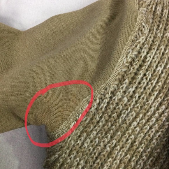 PrAna Tan Waterfall Wool Blend Knit Long Sleeve Open Cardigan Women’s Size M - Picture 11 of 15